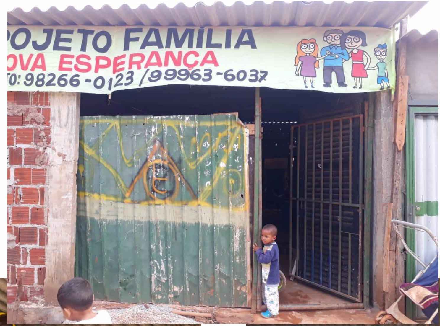 Entrada da Creche Entrada da Creche